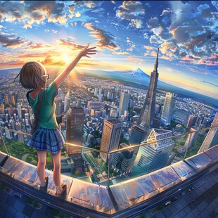 妖精动漫-天空之城经典动漫海报